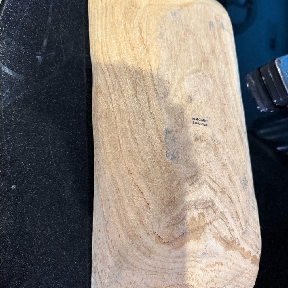 Handcrafted Wooden/ serving boat